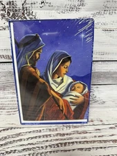 18 Set Religious Christmas Card by Paper Magic Group, Joseph, Mary & Baby Jesus