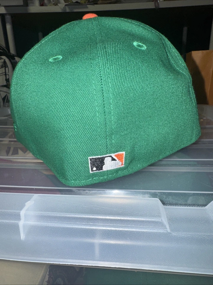 Detroit Tigers New Era Fitted Grey Brim Size 7 1/8 Used 100% Authentic - Image 3 of 4