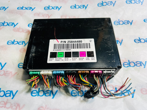 07-11 GMC Silverado Body Control Module 25844480