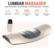 Portable EMS Waist Massager with Heat, Air Co...