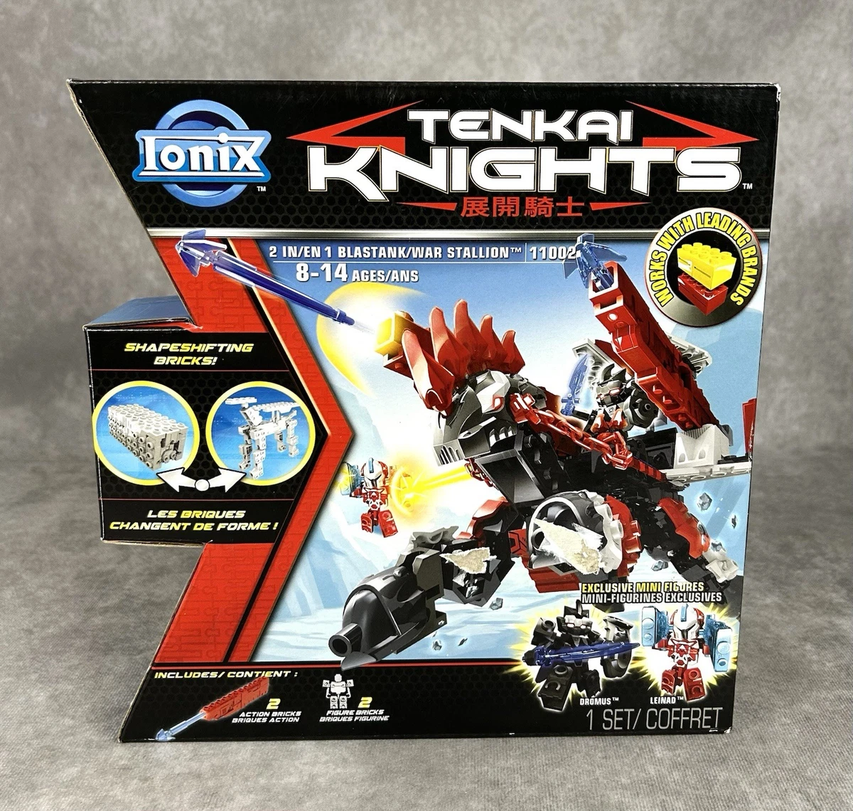 Tenkai Knights Building Toy Complete Sets & Packs 8+ Age Level for