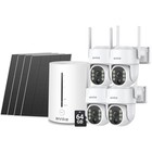 ANNKE 4MP WLAN Solar FUNK Überwachungskamera Zwei-Wege-Audio Farbnachtsicht IP65