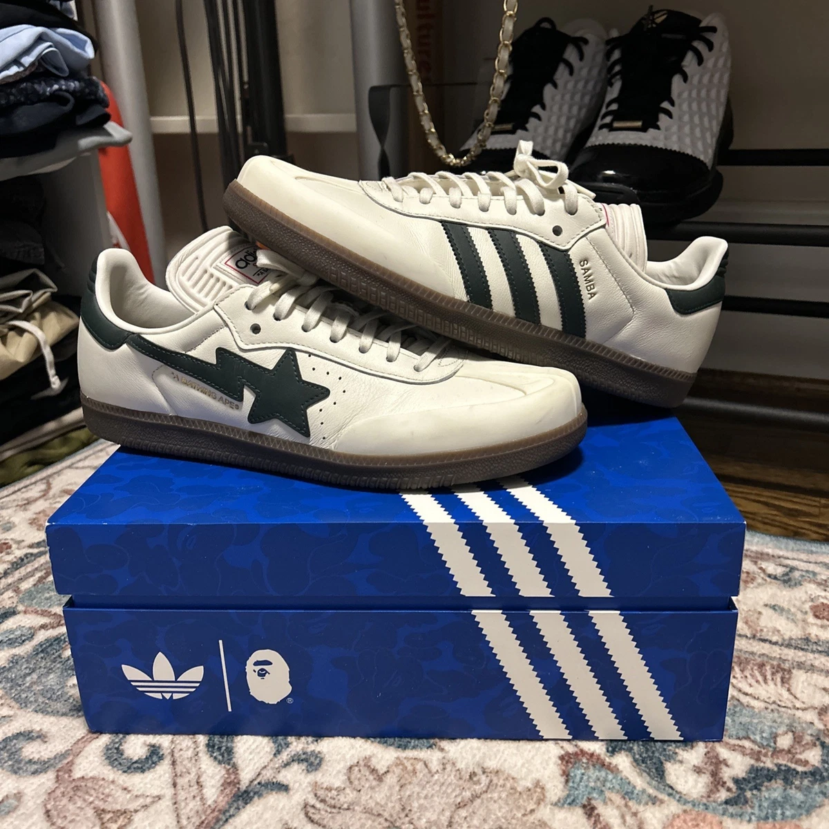 BAPE x adidas Samba World Cup for Sale | Authenticity Guaranteed