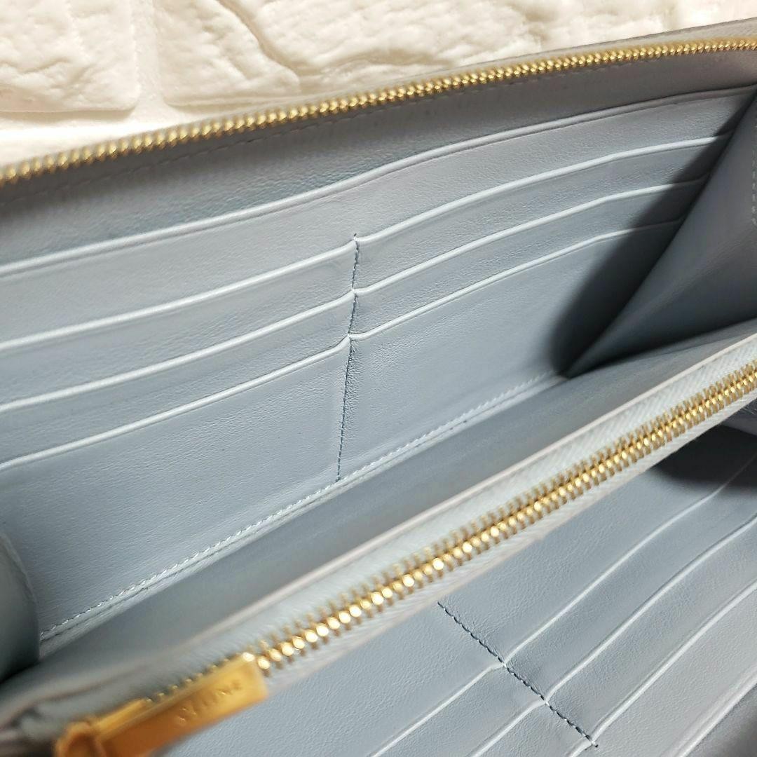 Celine Long Wallet Large Zip Multifunction Gray #… - image 7