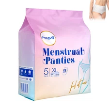 5pcs Disposable Menstrual Panties Underwear Postpartum Essentials All Day Night