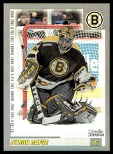 2000-01 Topps Chrome Refractor Byron Dafoe Boston Bruins #43