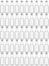 95 New Plastic Mini Craft Shot Bottles w/ Cap 25 mL Wedding Party Favor .8 oz