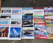 Vintage WoodenBoat & Magazines Lot 1990/2000 Boat Building Sailing Restoration