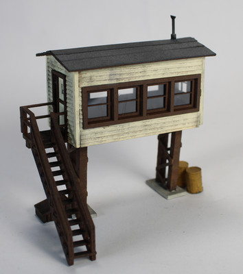 HO Scale Laser Cut Switch Tower Kit