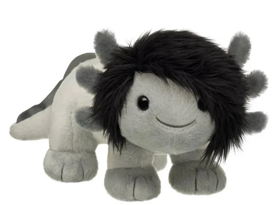 Build a Bear Workshop Emo Axolotl Stuffed Animal Black High-Tops Gift Set - Image 2 of 4