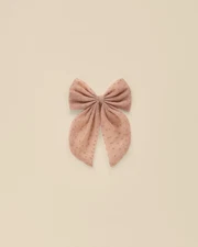 Noralee Oversized Bow Dusty Rose One Size Hair Accessory Stylish Gift