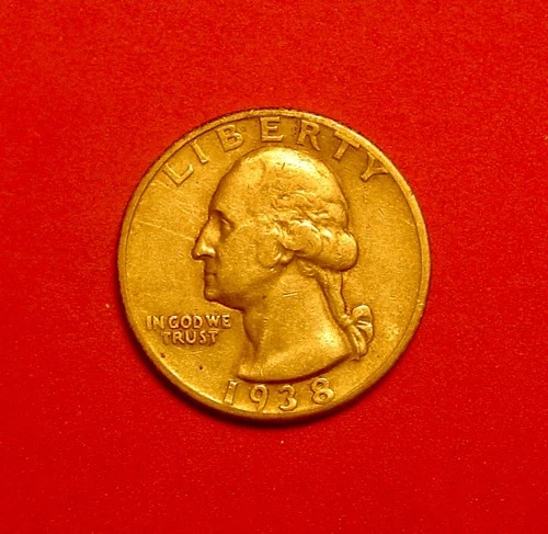 1938-S WASHINGTON QUARTER GREAT KEY DATE COIN