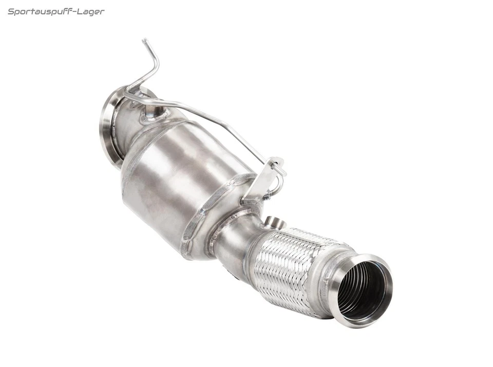 HJS Edelstahl Frontpipe mit Kat BMW 3er G20 G21 330i (ab 11/2020) B48 - Bild 4 von 4