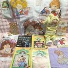 Cabbage Patch Kids cut and sew pillow Lot, doll, Patterns, cross stitch book