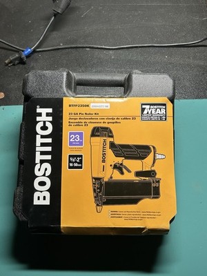 Bostitch BTFP2350K 23GA Pneumatic Pin Nailer + 6000 Nails