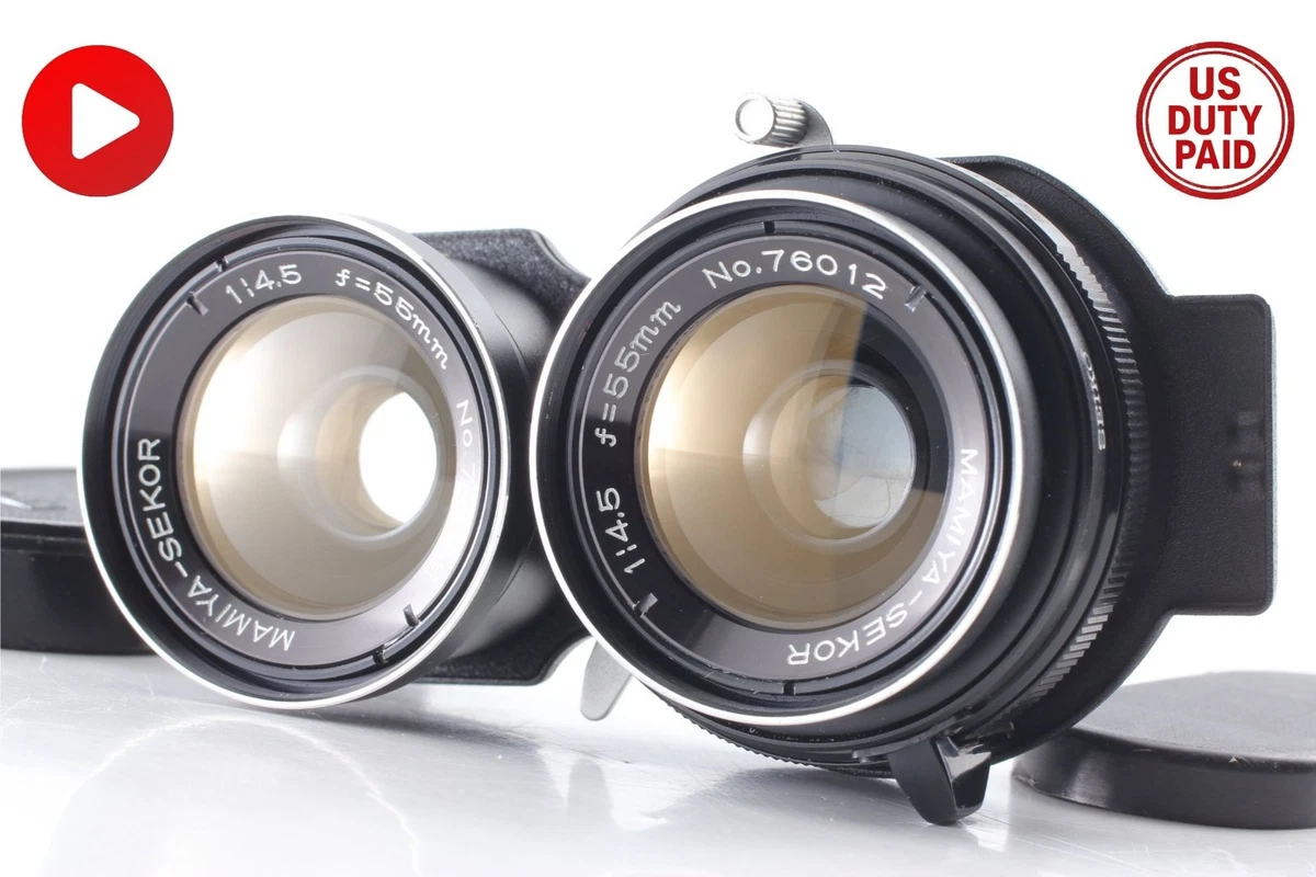 Mamiya f/4.5 55mm Focal Camera Lenses for sale | eBay