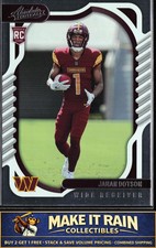 Jahan Dotson 2022 Panini Absolute Retail #110 Washington Commanders Rookie RC