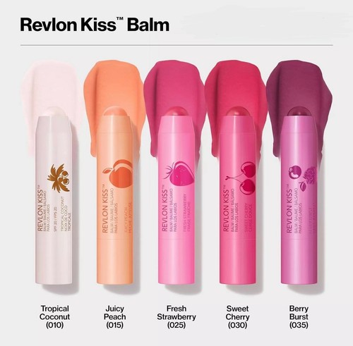 Revlon Kiss Moisturizing Lip Balm, SPF 20 **CHOOSE SHADE** NEW! - Picture 4 of 7