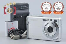 Sony Cyber-Shot DSC-W80 Silver 7.2 MP Digital Camera Japanese Language Only 
