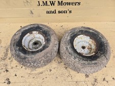 15 6.00 6 mtd ride on lawn front mower Garden wheels Tyres rims pair two 