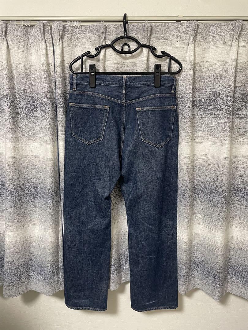 AURALEE 新品 HARD TWIST DENIM 5P PANTS 32 Namu Shop - Auralee Hard Twist Denim 5P Pants - Indigo (Women's)