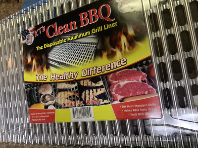 KT's Clean BBQ The Disposable Aluminum Grill Liner
