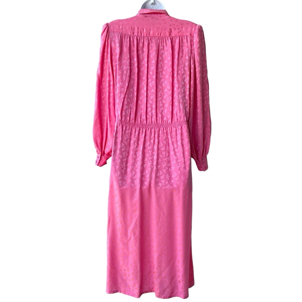 Vestido de seda rosa vintage NEIMAN MARCUS x Francesca of Damon para Starington talla 10 Foto 3 de 4