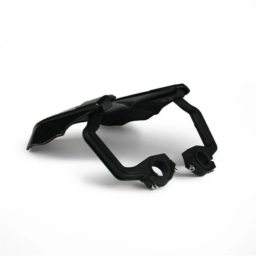 Par de protectores de manos negros para manillar de carreras de motocicletas de 7/8" 22 mm Foto 3 de 4