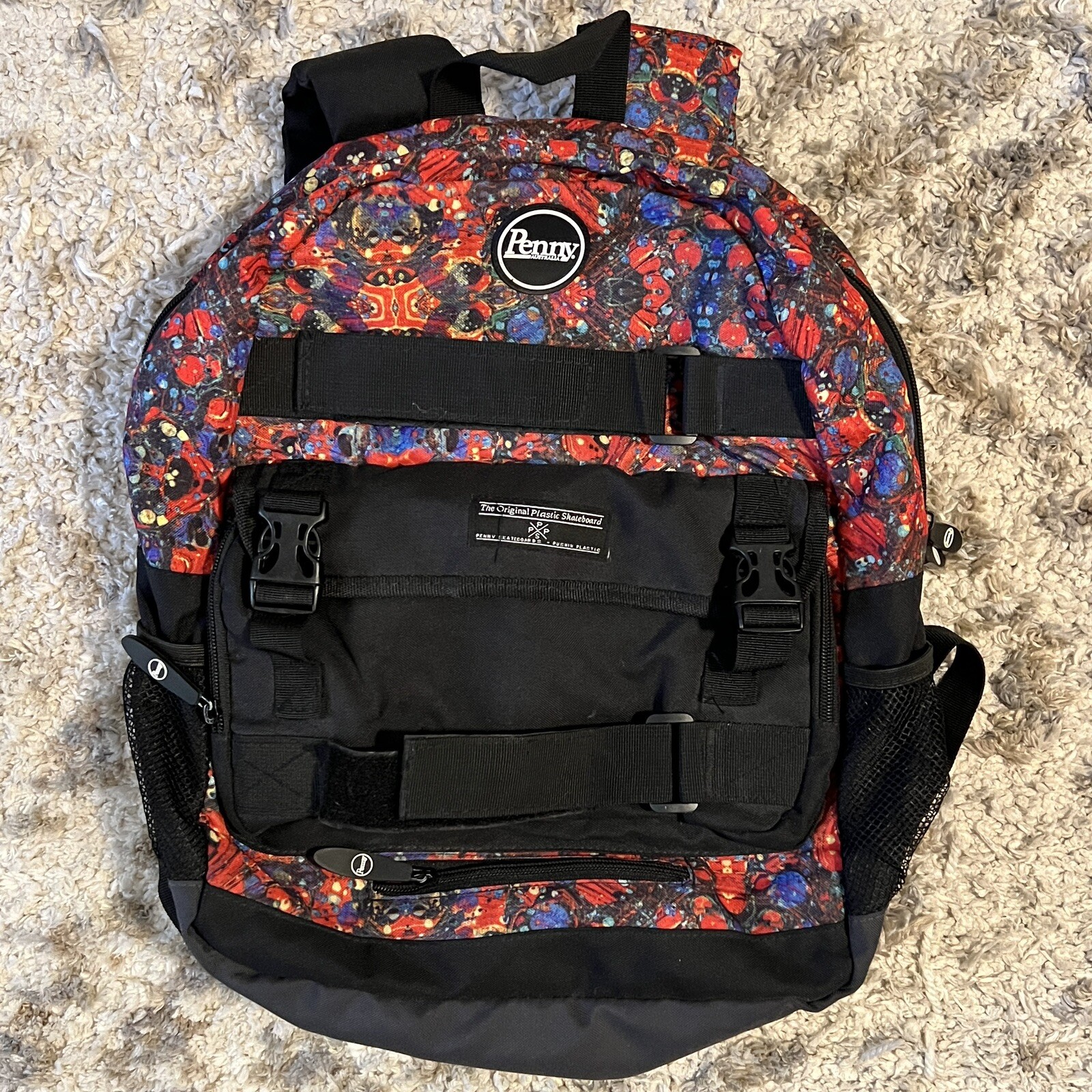 Penny Australia Skateboard Backpack Board Bag RARE Psychedel