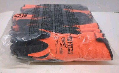 Milwaukee 48-22-8932 Cut Level 3 Dipped Work Gloves -  12''/ XXXL  (12 Pair)