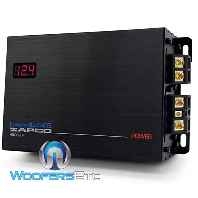 ZAPCO HB-CB20F 20 FARAD DIGITAL VOLTAGE POWER CAPACITOR FOR CAR