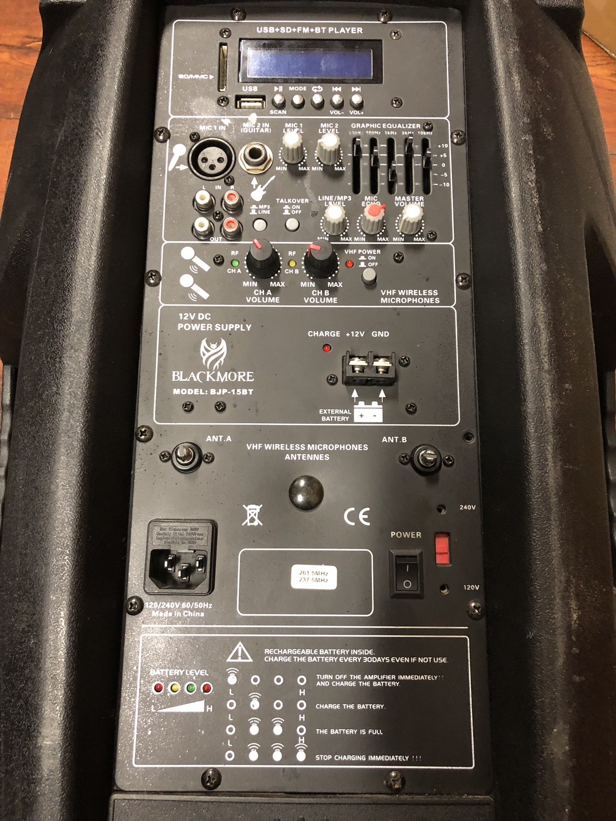 blackmore 15bt speaker