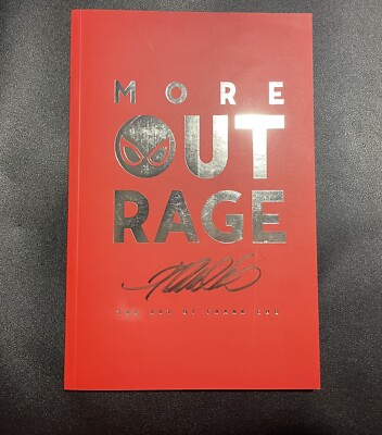 SDCC 2022 Frank Cho SIGNED Foil Cover ART BOOK Sketchbook LE 100 More Outrage