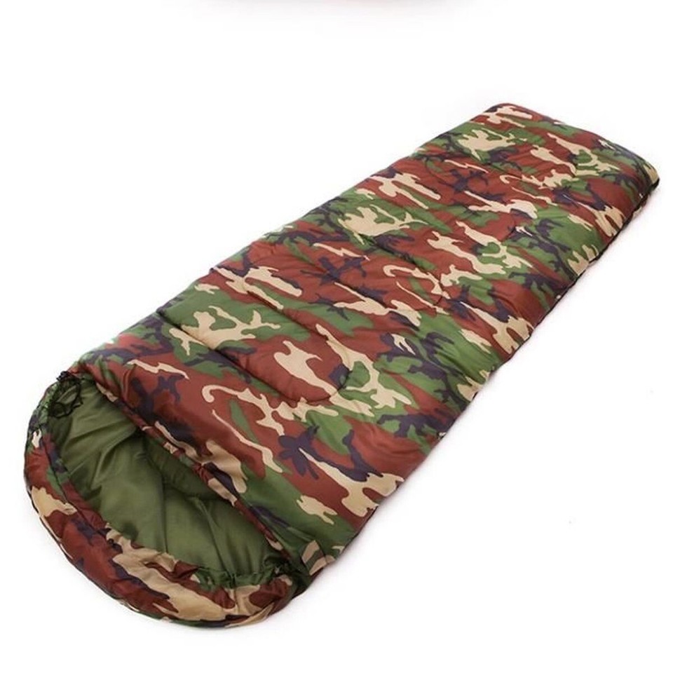 Sacs de couchage militaires camouflage - kaki ou camo pour bivouac