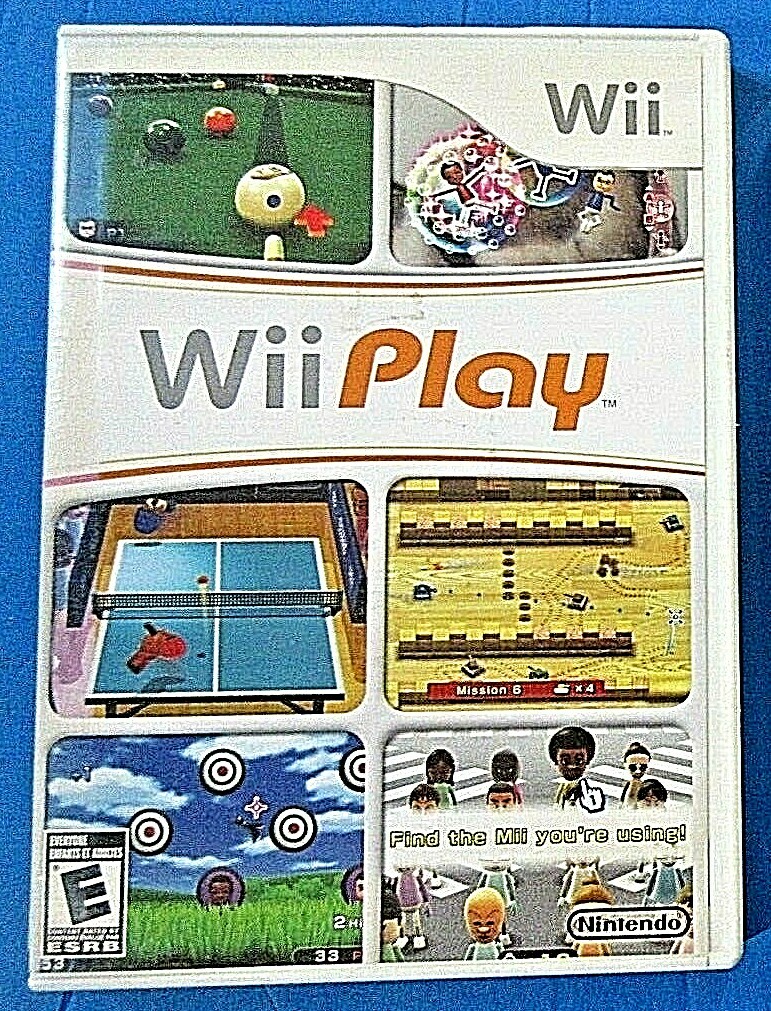 Wii Play Game Nintendo 45496900069| eBay