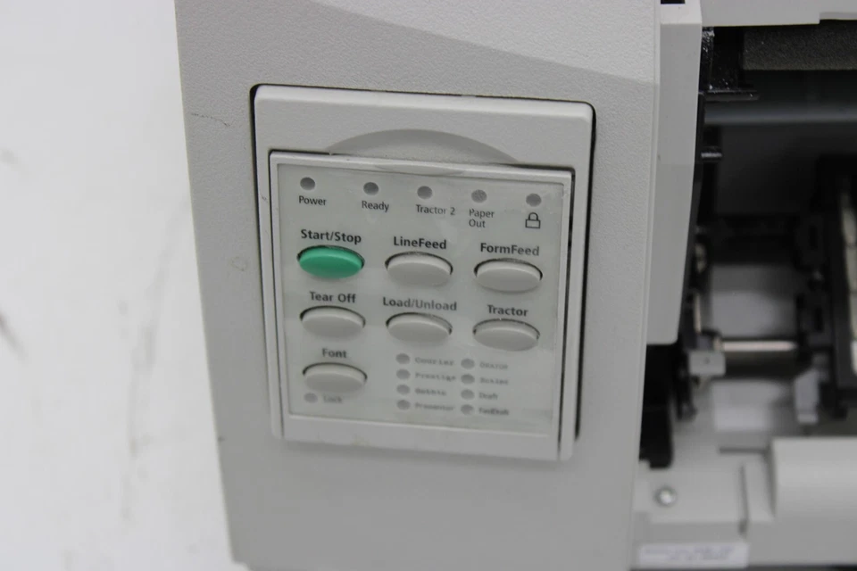 Lexmark 2400 Series 2490-100 Dot Matrix Printer - Works - Image 2 of 4