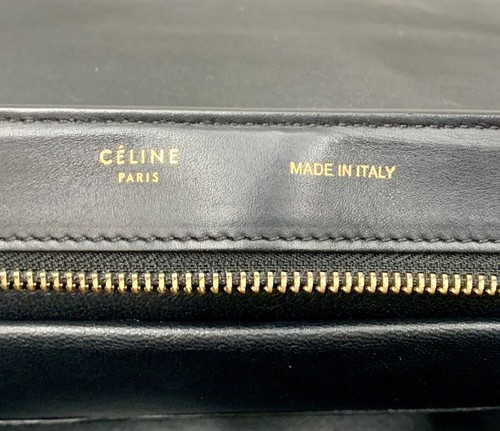 CÉLINE Tri-Color Leather Medium Trapeze Top Handle Hand / Shoulder Bag - Picture 20 of 20