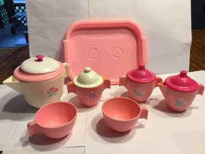 fisher price tea set vintage