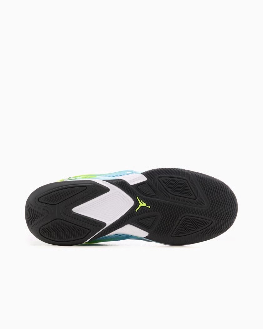 Nike Air Jordan Heir Basketball Shoes Size 10 Blue Black Volt