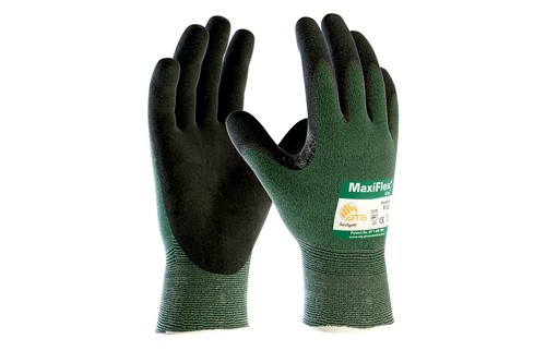 MaxiFlex Maxicut 34-8743 Taglio 3 Guanto Nitrile Rivestito Flessibile Comfort - Picture 3 of 5