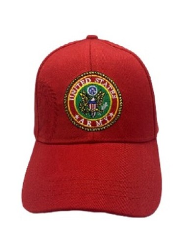 Army Red Cotton/Polyester Hat - 第 1/1 張圖片