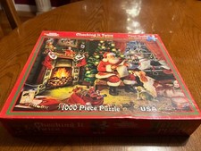 Christmas scene puzzle - new