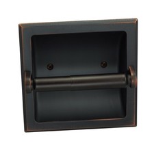 Maxim Oil Rubbed Bronze Recessed Toilet / Tissue Paper Holder 49687