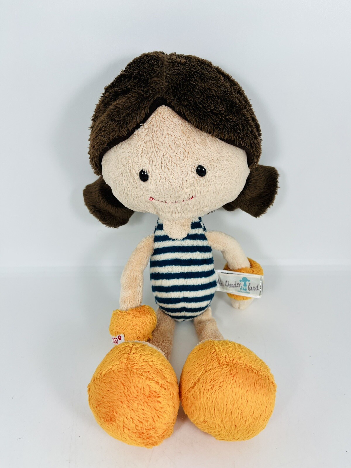 Nici Wonderland Minilotta Doll 12" Plush In Bathing Suit  St