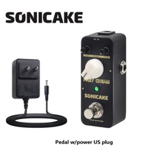 SONICAKE Fazy Cream True Bypass Vintage Fuzz Classic Guitar Effects Pedal+9V AD