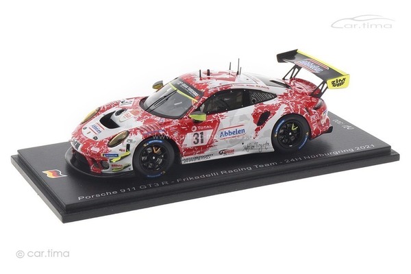 Porsche 911 GT3 R 24H NüRburgring 2021 Makowiecki/Martin/Pilet/Olsen Spark 1:43-image