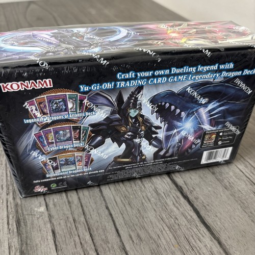 Yugioh Legendary Dragon Decks Box Set Brandneu Träne In Plastik Sealed - Bild 14 von 14