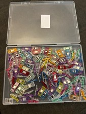 100pcs Sewing Clips Multipurpose Quilt Clips for Fabric 1.02"L x 0.51"W