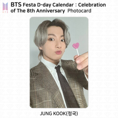 BTS Festa D-day Calendar Celebration of The 8th Anniversary