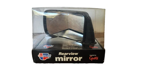 Carquest/Grote 18252-5  European Wedge Style Mirror Black Brand New